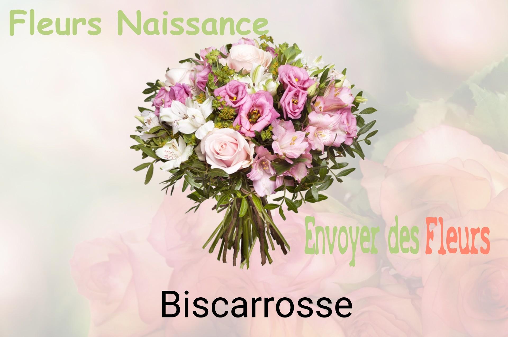 Bouquet de fleurs de naissance livré à Biscarrosse